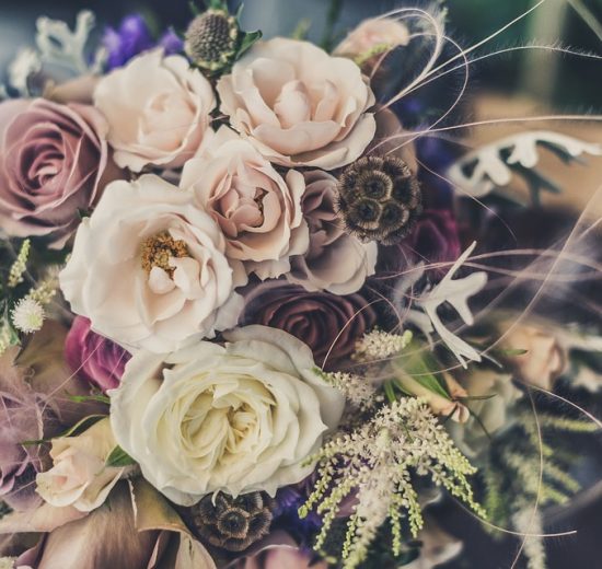 A bunch of flowers for wedding day