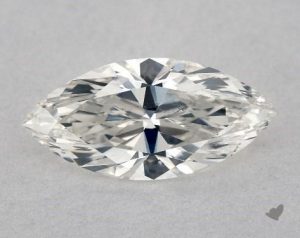 marquise shape diamond close up