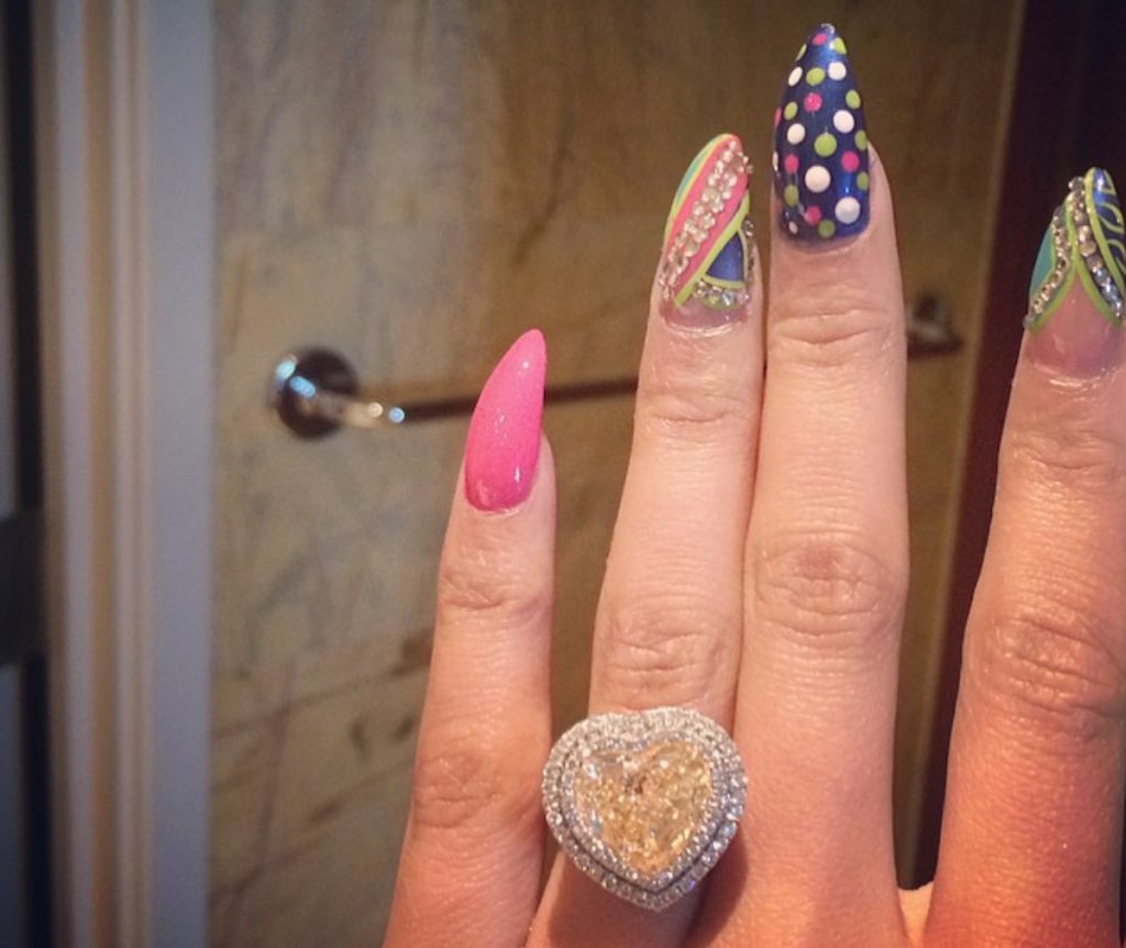 Nicki Minaj engagement ring