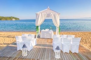 Wedding venue by the sea