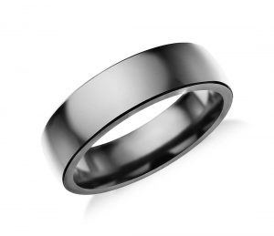 High Polish Tantalum Wedding Ring