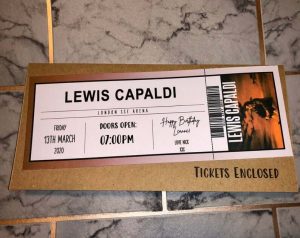 personalized tickets for save the date ideas