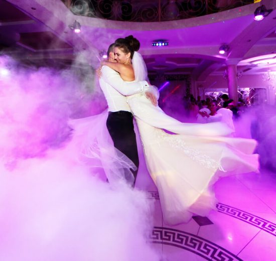 Couple dancing to ed sheeran song at their wedding