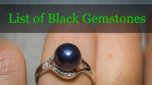 Black gemstone list