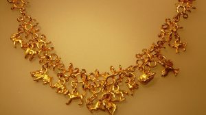 Gold vermeil necklace