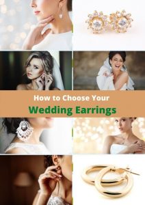 How to choose earrings for your wedding