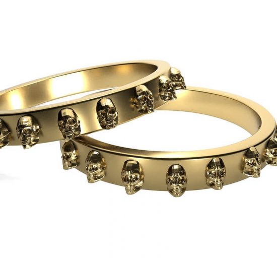 How to choose skull engagement ring