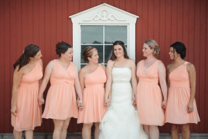 Tips on doing mismatched bridesmaids dresses