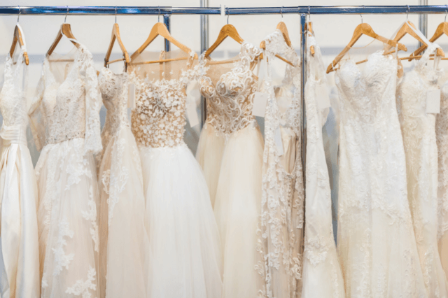 Types of wedding dress fabrics