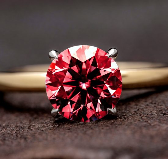 ruby engagement ring