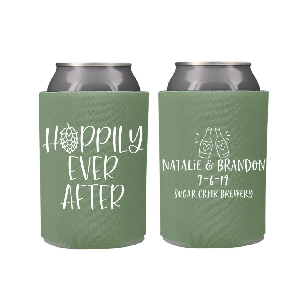 happily ever after brewery wedding favors