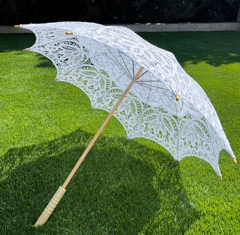 Victorian Lace Umbrella Parasol